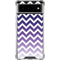 Chevron Purple Ombre Google Pixel 6 Clear Case